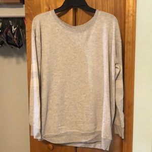 Heather grey sweatshirt